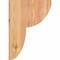Ekena Millwork Crestline Smooth Corbel, Western Red Cedar, 3 1/2"W x 10"D x 14"H COR04X10X14CRE00SWR - alternate 4